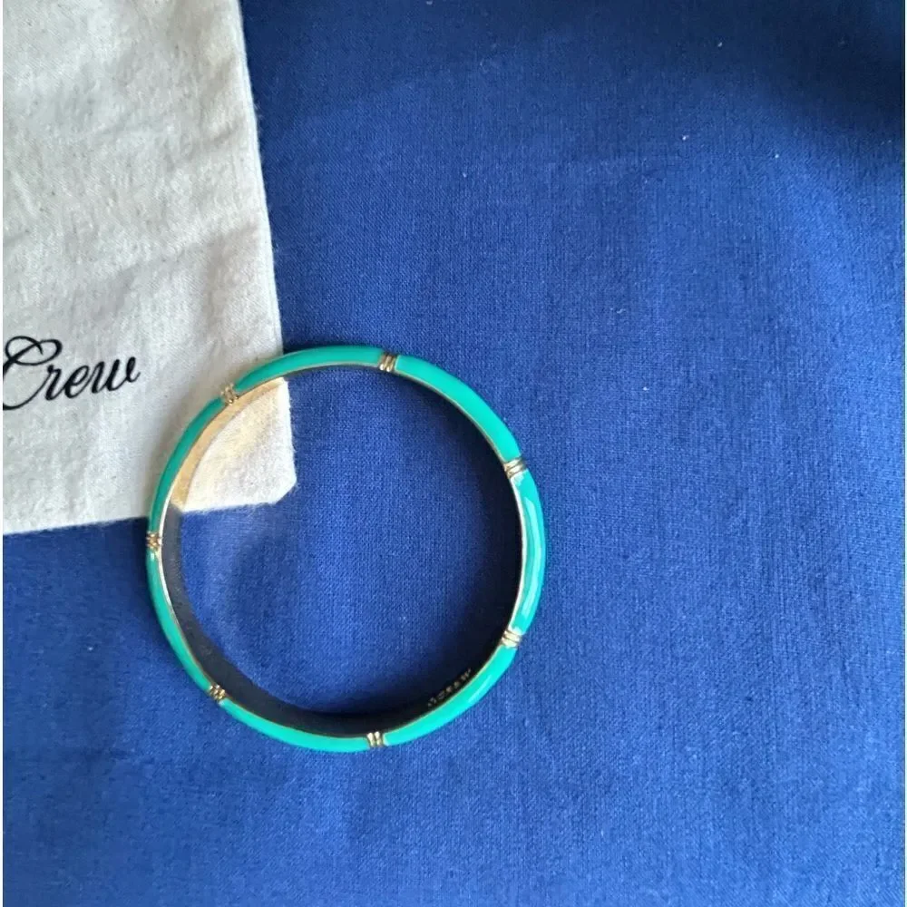 J.Crew Enamel Bangle Bracelets (2)